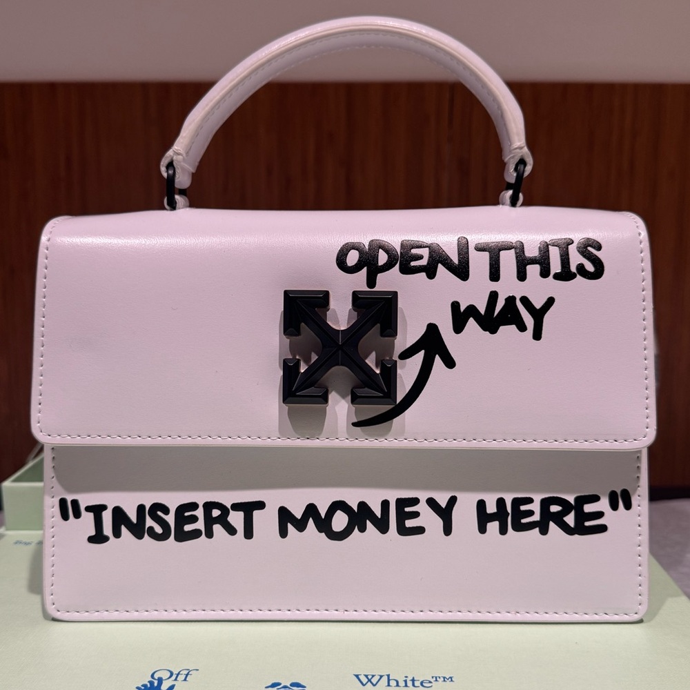 Off-White Jitney 1.4 bag(White).OBO.